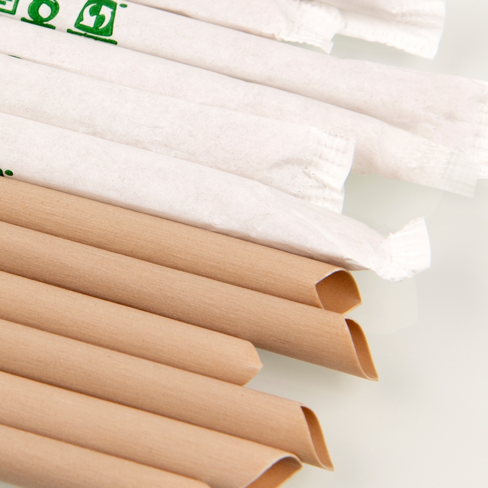 TEA FIBER STRAWS - 8mm