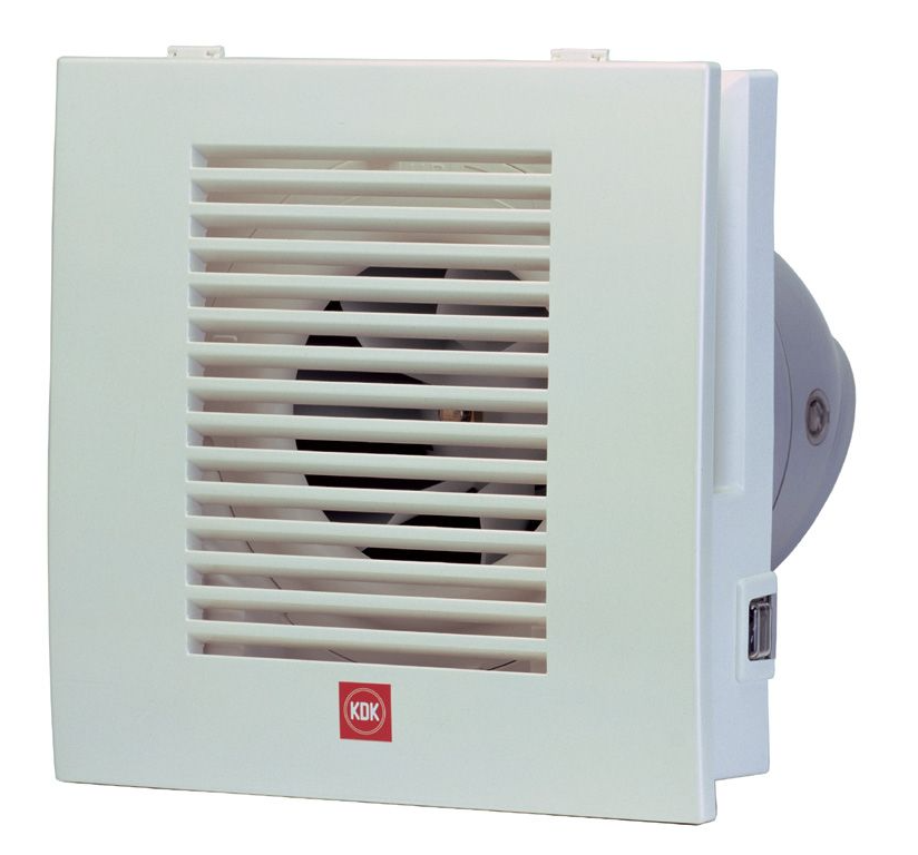 "KDK" 6"電索抽氣扇(遮風擋雨)