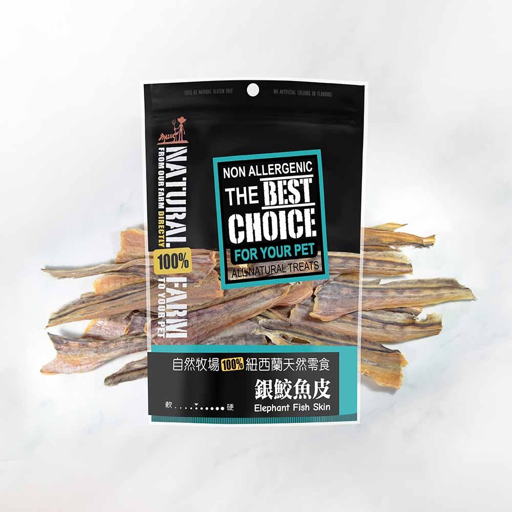 天然寵物零食．銀鮫魚皮