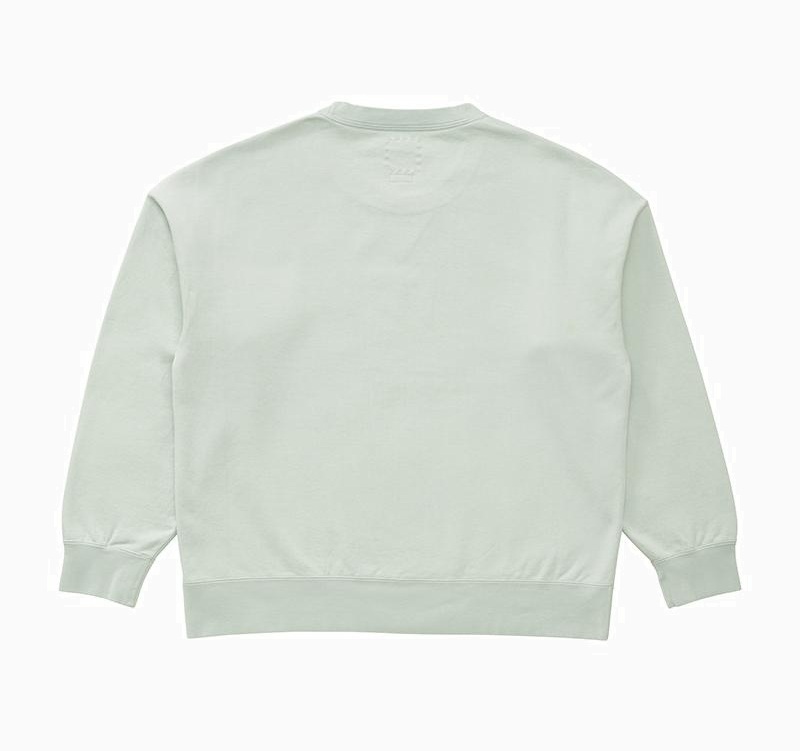 VISVIM ULTIMATE JUMBO SB SWEAT L/S *SEA ISLAND COTTON (海島棉) - LT.GREEN PRE ORDER ITEM (預訂中)
