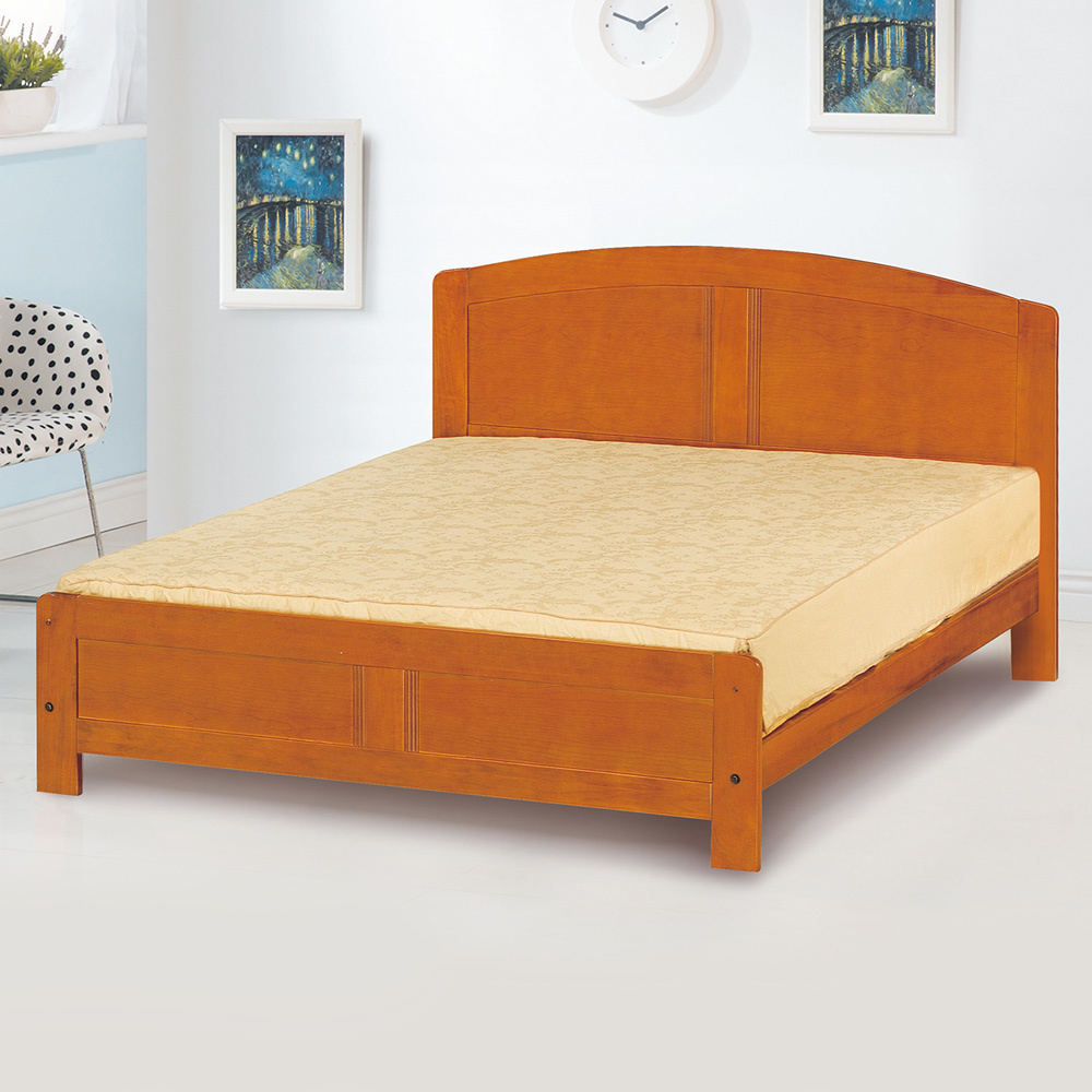 左倫多5尺簡約雙人床架(不含床墊)