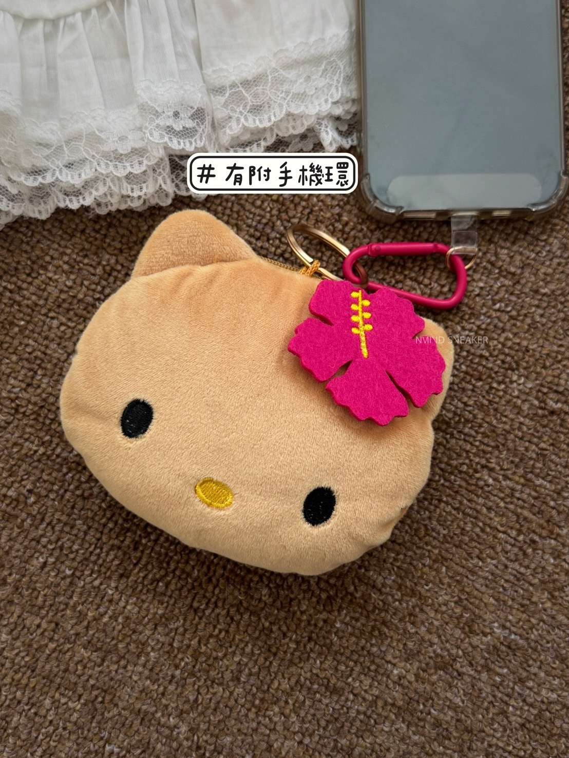 <快速出貨> 三麗鷗 烤焦 黑皮kitty 零錢包