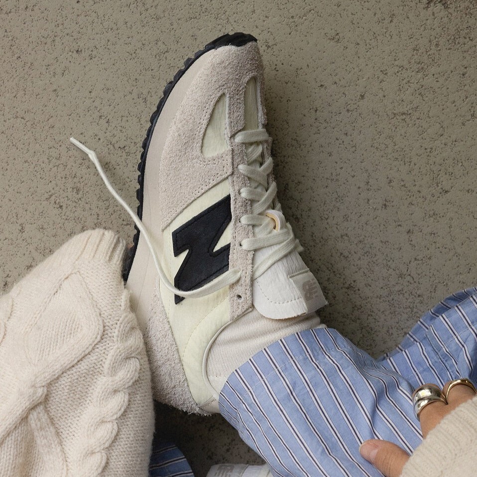 NEW BALANCE 休閒鞋 NB 471 海鹽白 麂皮 復古鞋 男女 U471AM