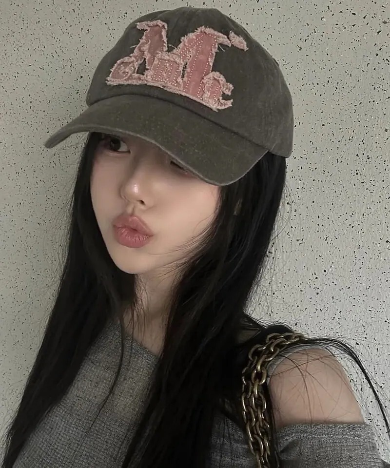 <快速出貨> MUCENT 復古水洗 立體字母棒球帽