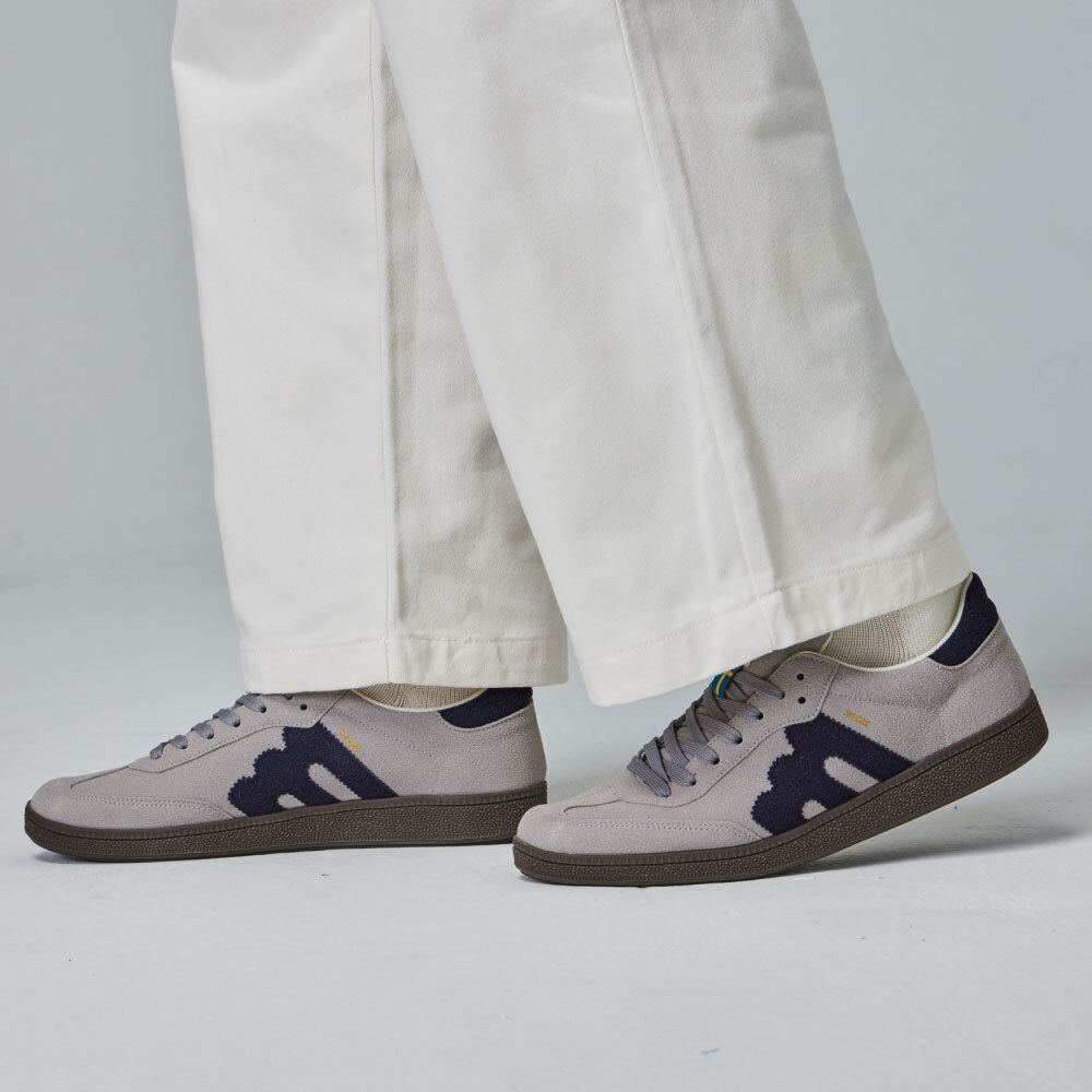 【熱銷】moz瑞典 駝鹿 經典再現 復古 德訓鞋 (炭灰)