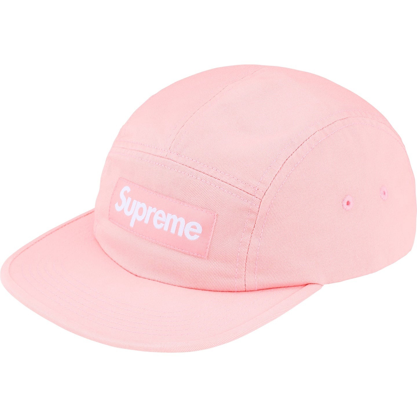 現貨┃Supreme 25FW Washed Chino Twill Camp Cap 五分割帽水洗老帽