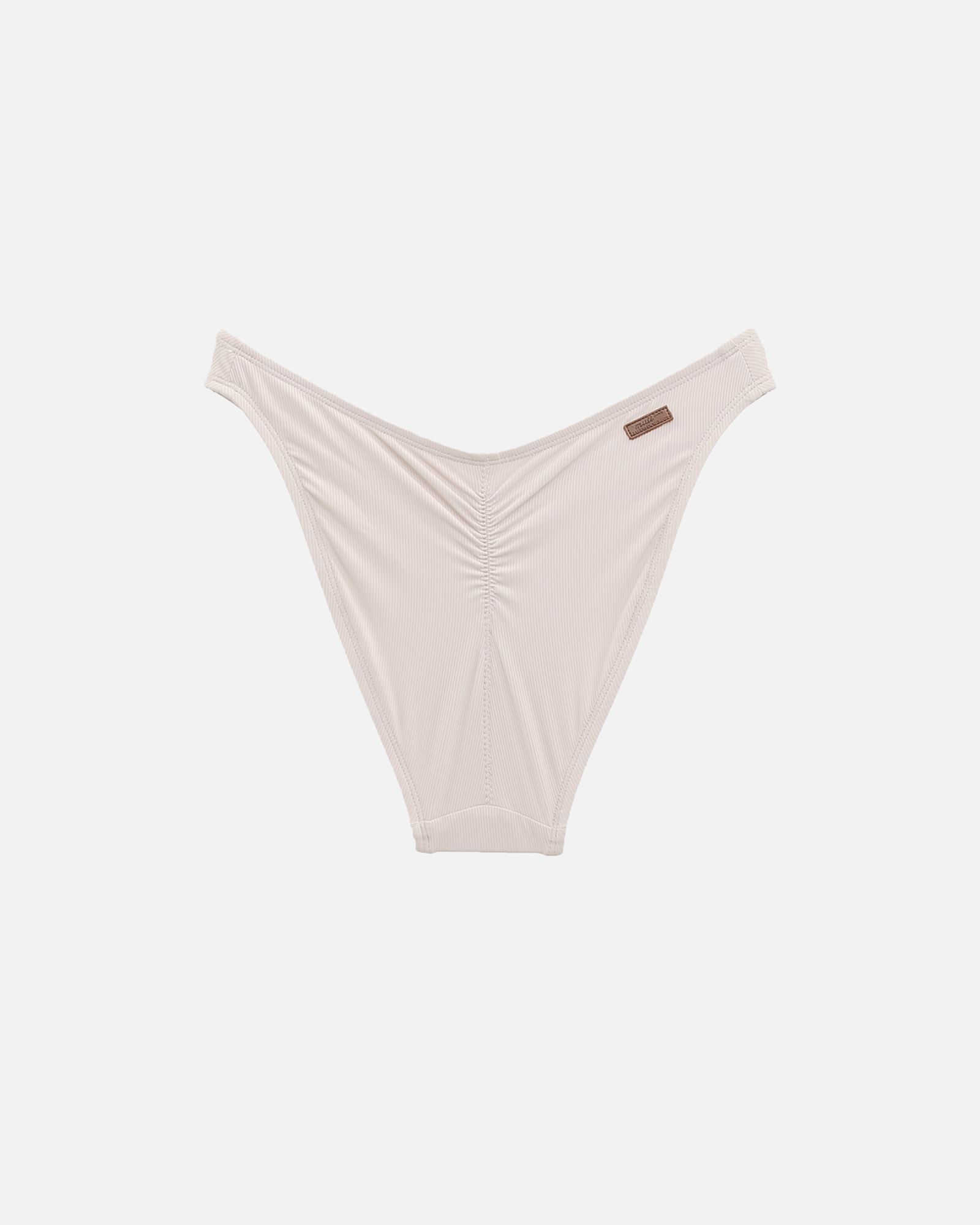 【羅紋漠色】VOU 海鷗拋臀泳褲