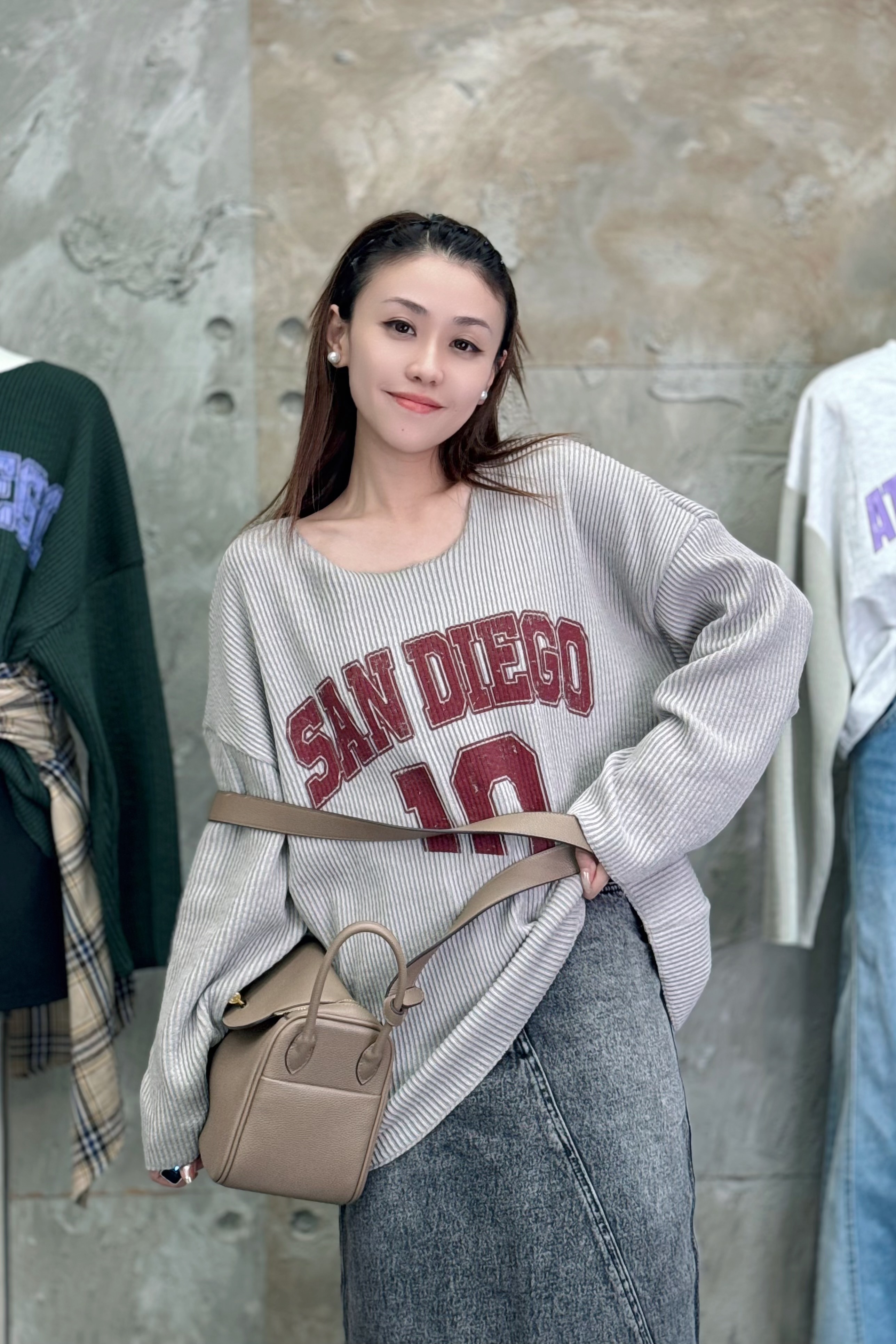 TOP#7686🤍特殊質地Tee