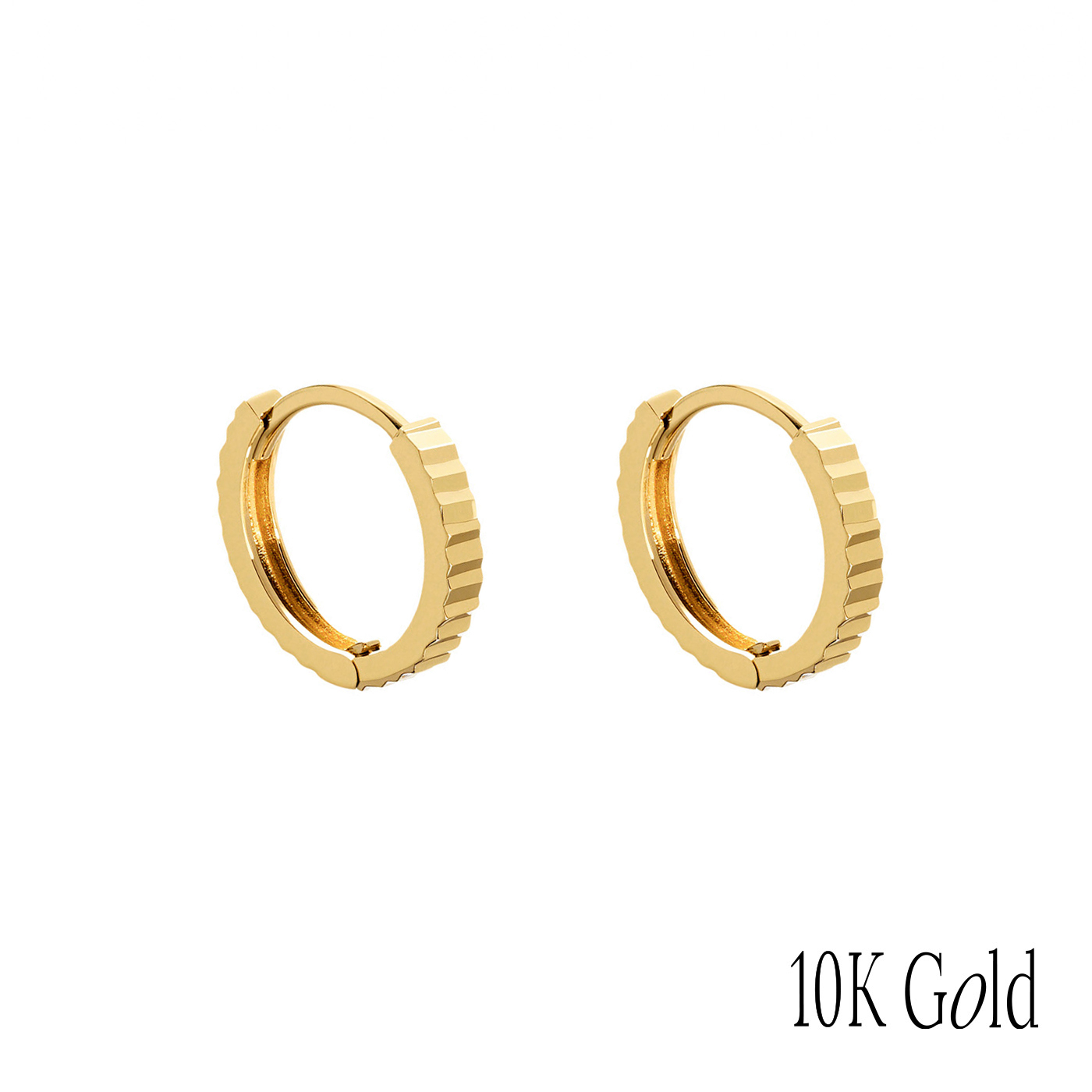 10K純金,K金飾品,圈圈耳環,精品耳環