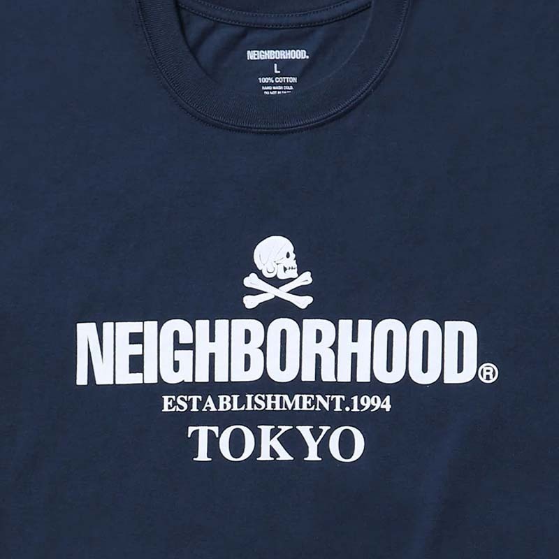 NEIGHBORHOOD NH 251 SPOT TEE SS-4 東京短袖藍色NBHD-08