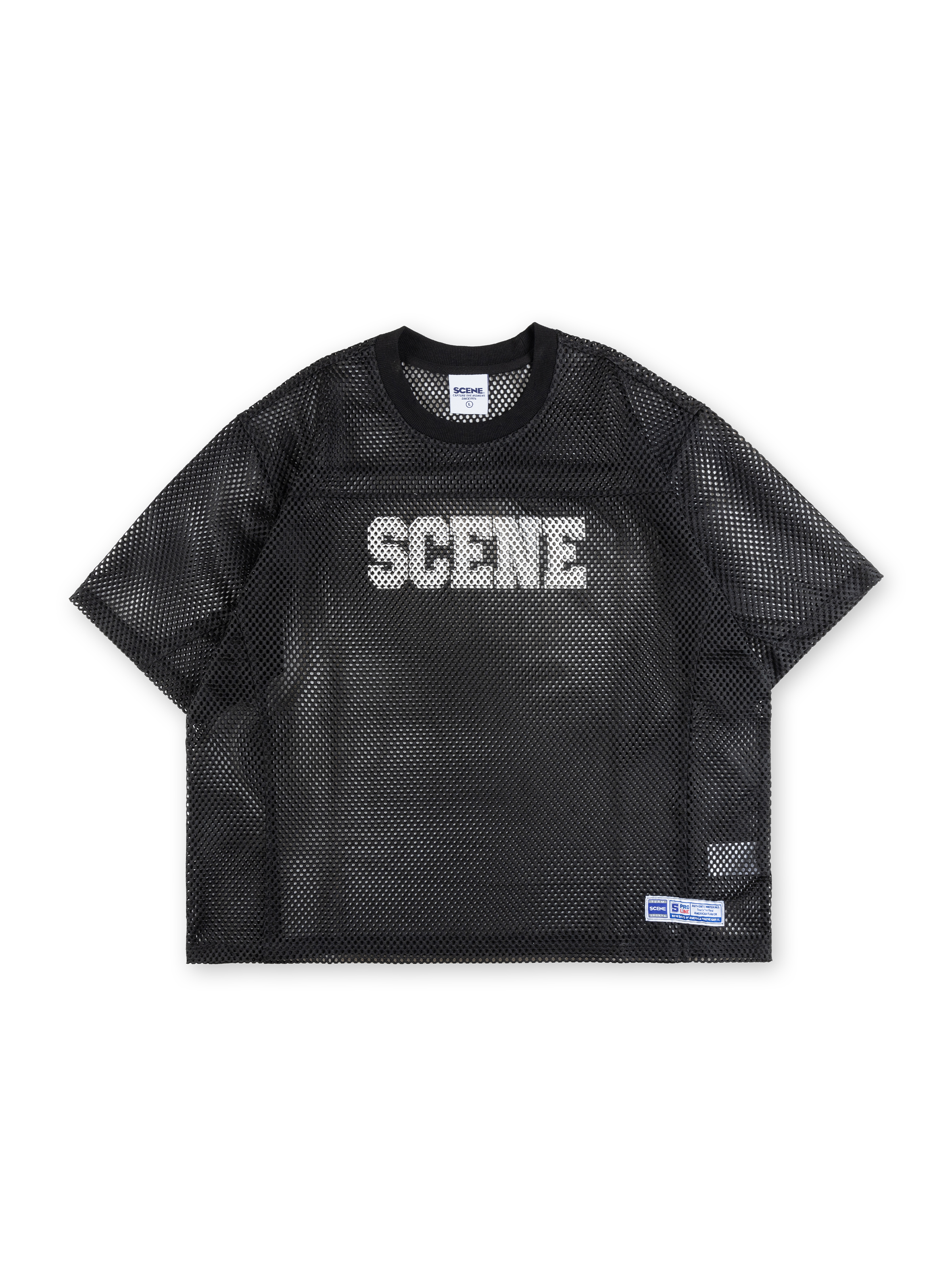 SCENE MESH_ST // BLK_WHITE