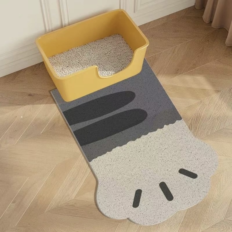 《09012》貓咪爪爪造型絲圈地墊