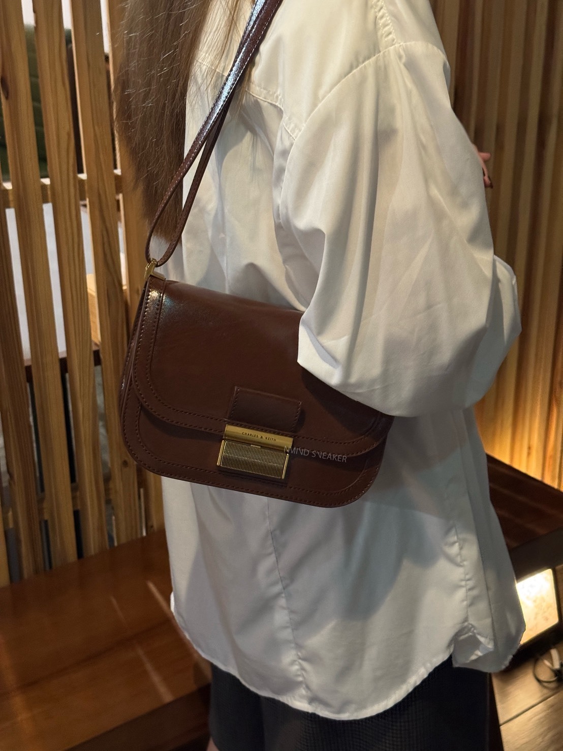 <快速出貨> CHARLES & KEITH 小CK 巧克力豆腐包🍫