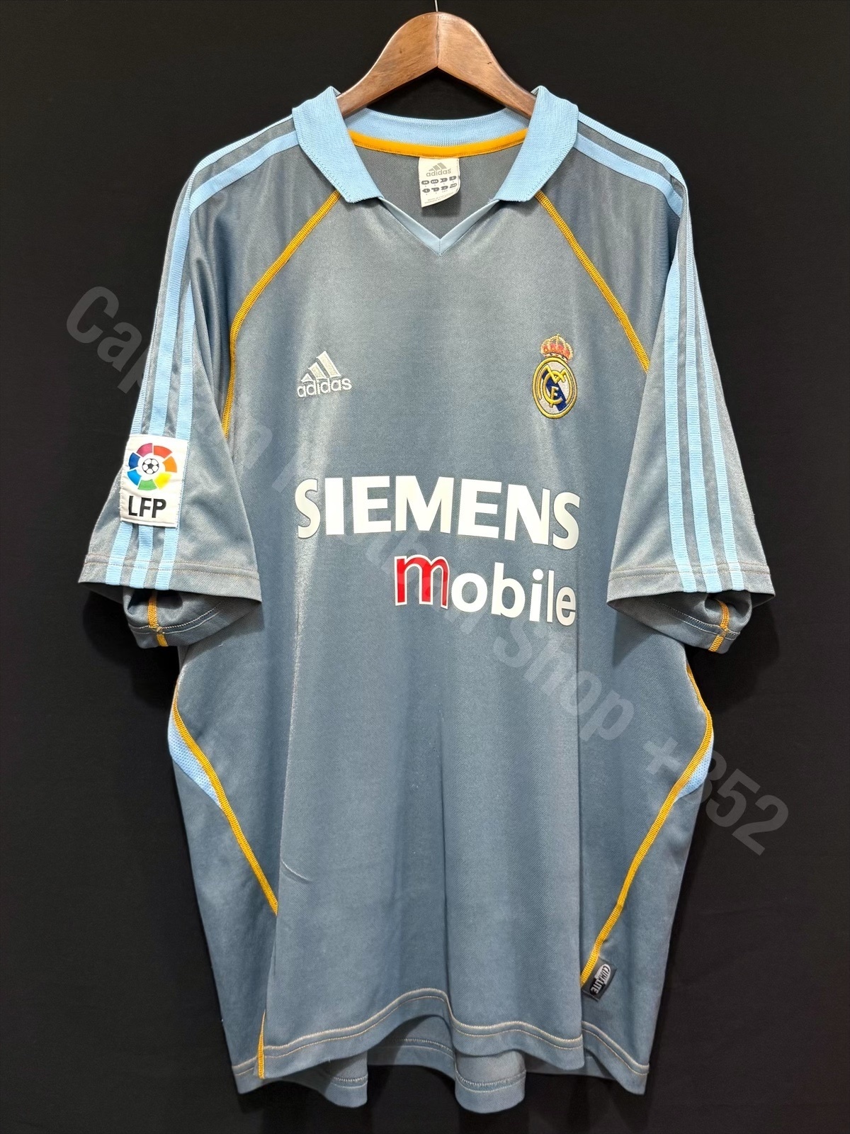 Real Madrid 2003-2004 Adidas Third Shirt #5 ZIDANE