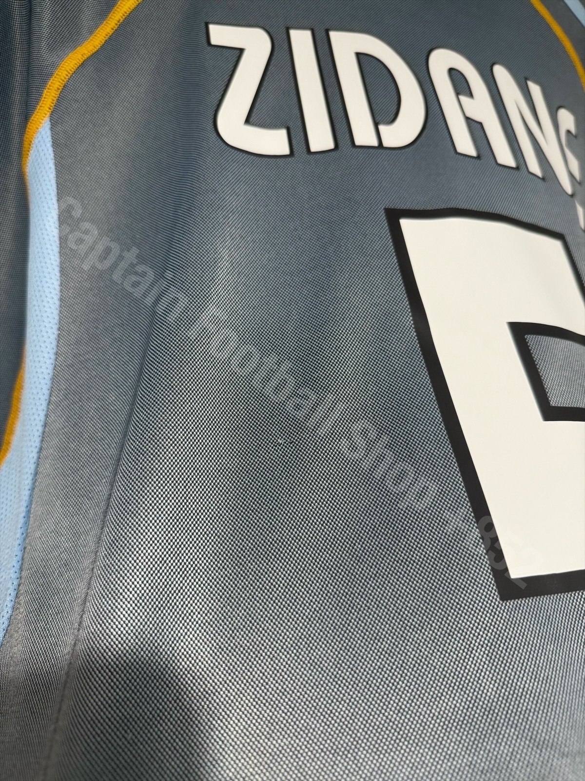 Real Madrid 2003-2004 Adidas Third Shirt #5 ZIDANE