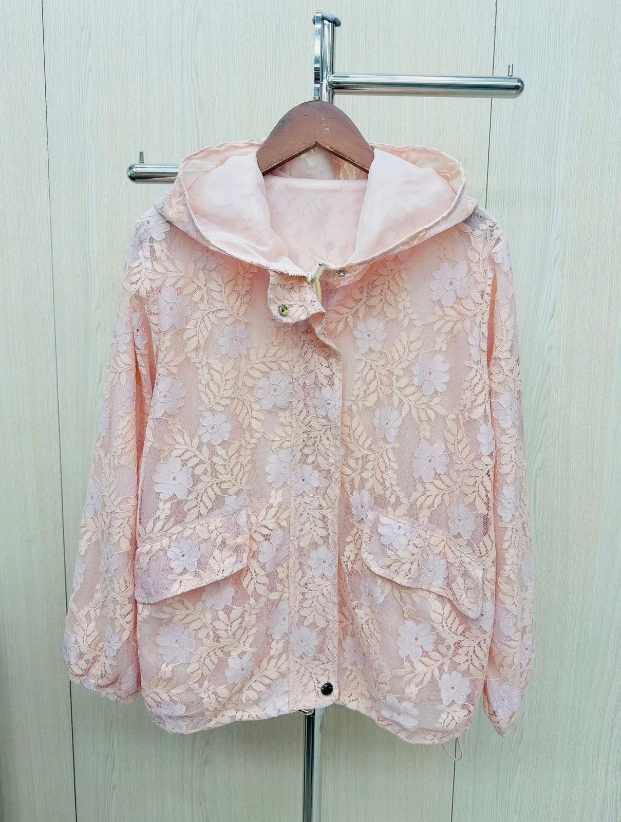 韓國高質lace 外套coral ~105B