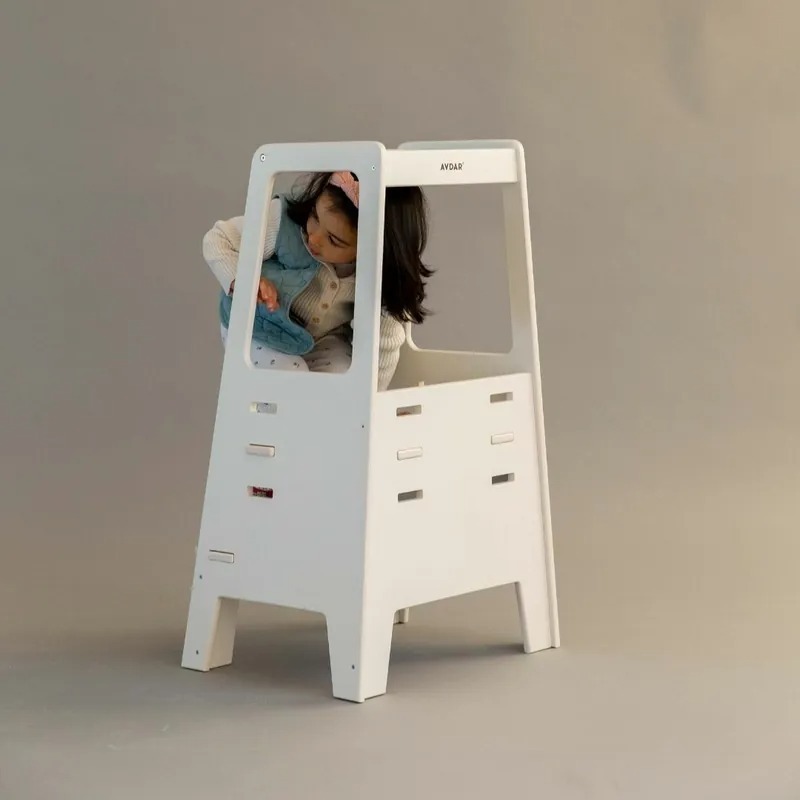 AVDAR廚房學習塔 (雲朵白)