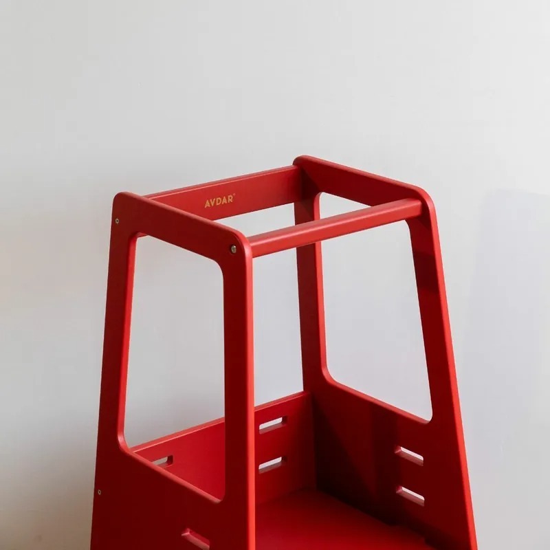 AVDAR廚房學習塔 (活力紅)