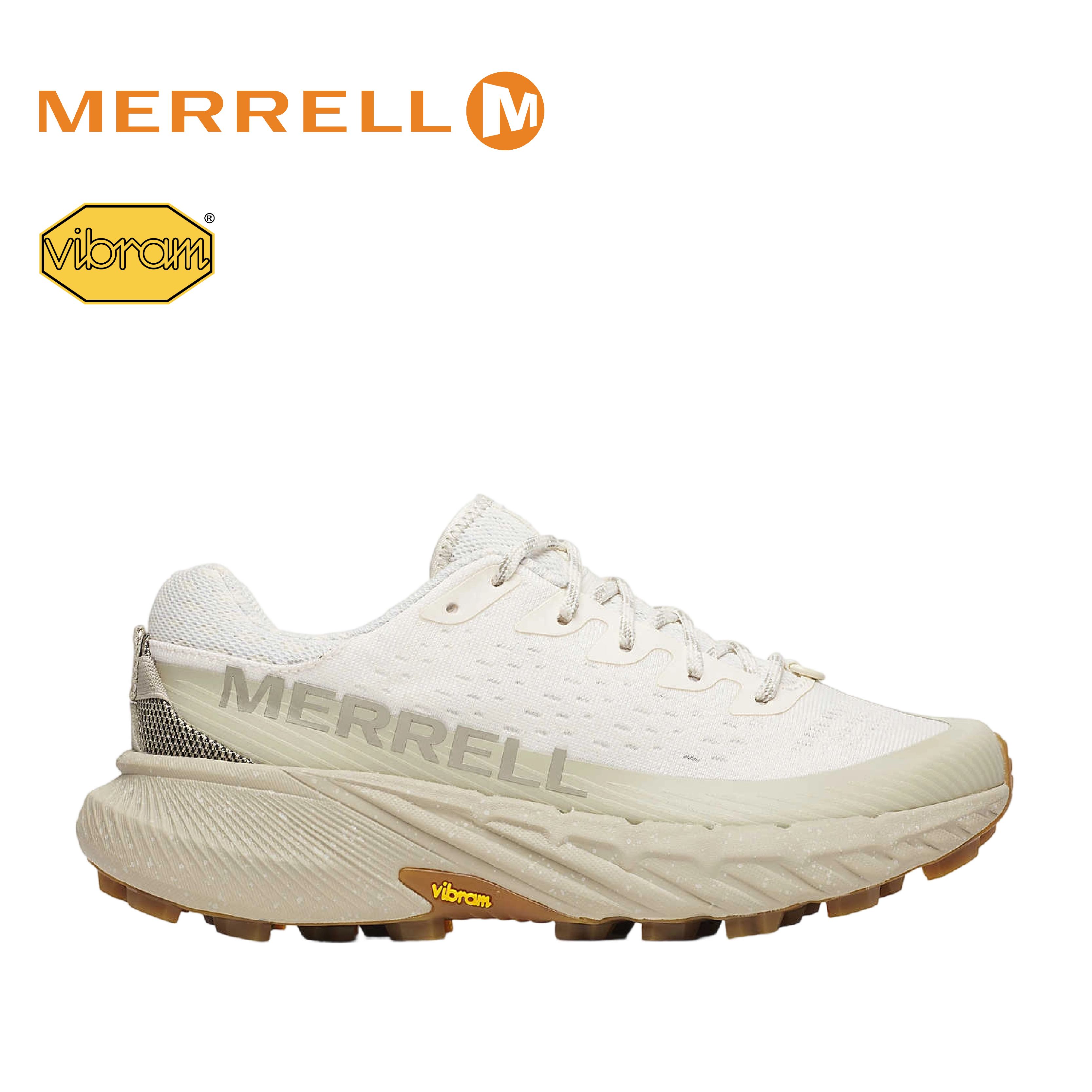 MERRELL 美國 AGILITY PEAK 5 輕量戶外越野訓練鞋 女款(象牙白色) 31ML068704