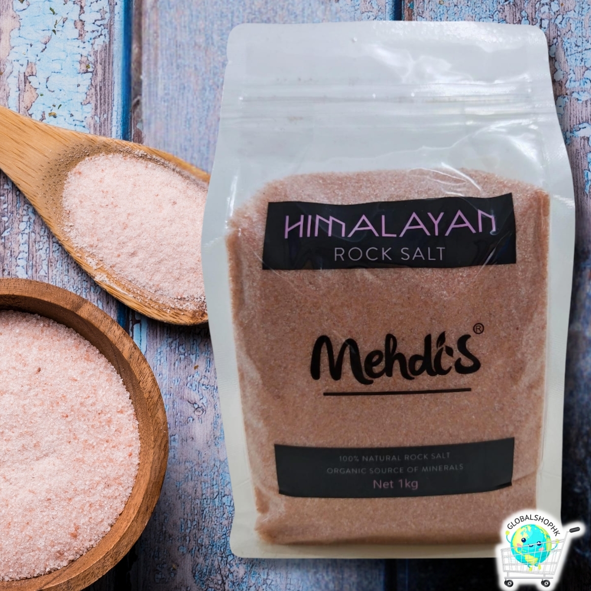 澳洲Mehdi's有機喜馬拉雅粉紅鹽, 1kg (粉紅粗鹽 / 粉紅幼鹽)