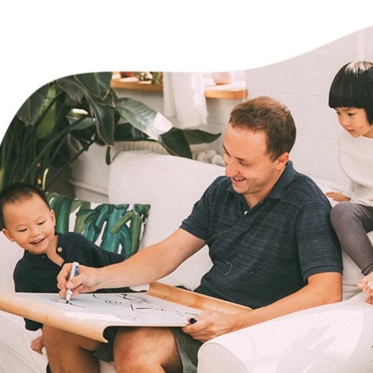 AVDAR 雙面磁性畫板（攀爬架配件）