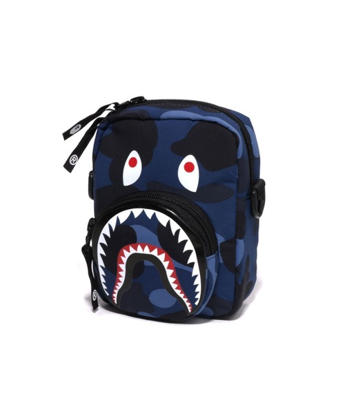 2025AW A BATHNIG APE BAPE COLOR CAMO SHARK MINI BAG 迷彩 鯊魚 側背包 2色 現貨 1L80190002