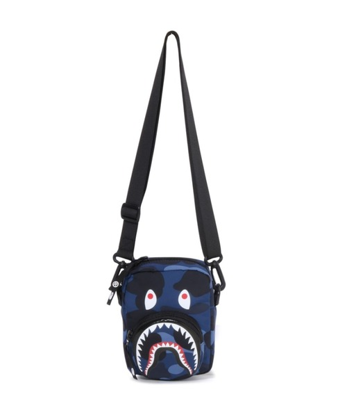 2025AW A BATHNIG APE BAPE COLOR CAMO SHARK MINI BAG 迷彩 鯊魚 側背包 2色 現貨 1L80190002