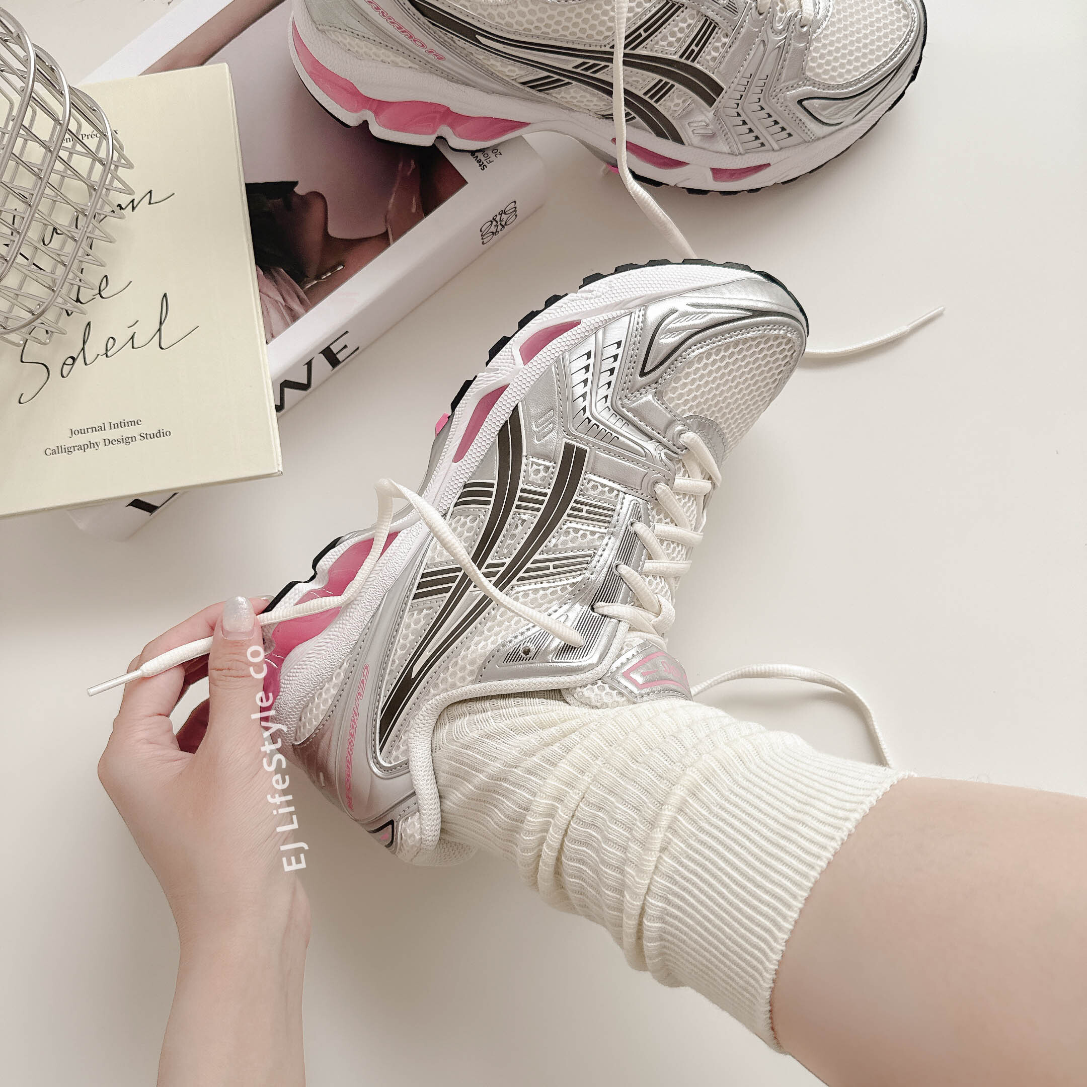 ASICS GEL-KAYANO 14 "CREAM SWEET PINK" 奶油粉銀 銀灰 奶油白 男女鞋 1203A537-103 / 現貨