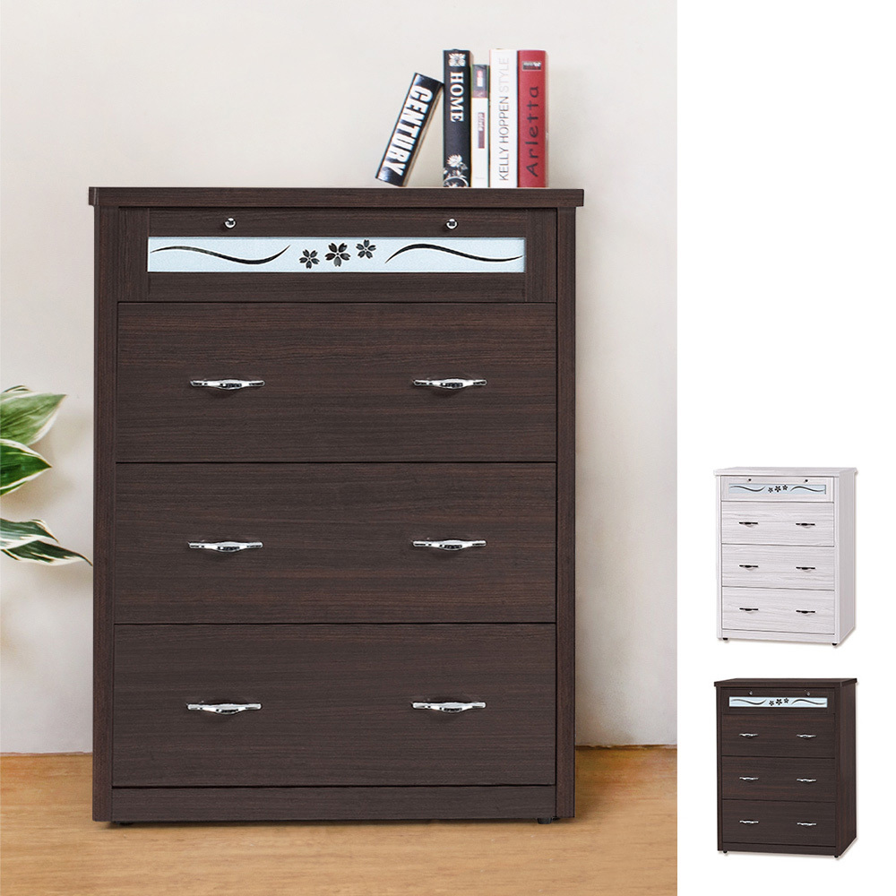 維卡斯3尺四斗櫃(兩色可選)