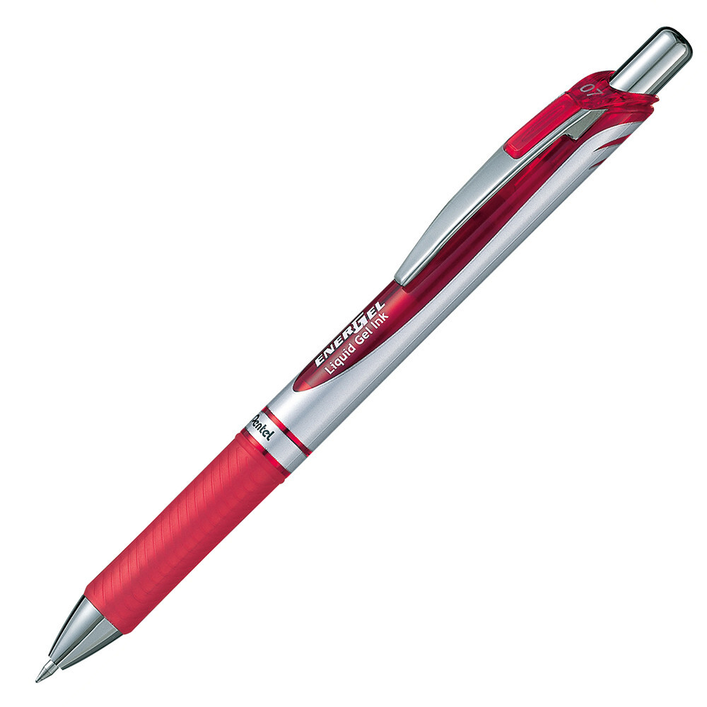 『Pentel』 ENERGEL 按壓式 極速 速乾 圓珠筆