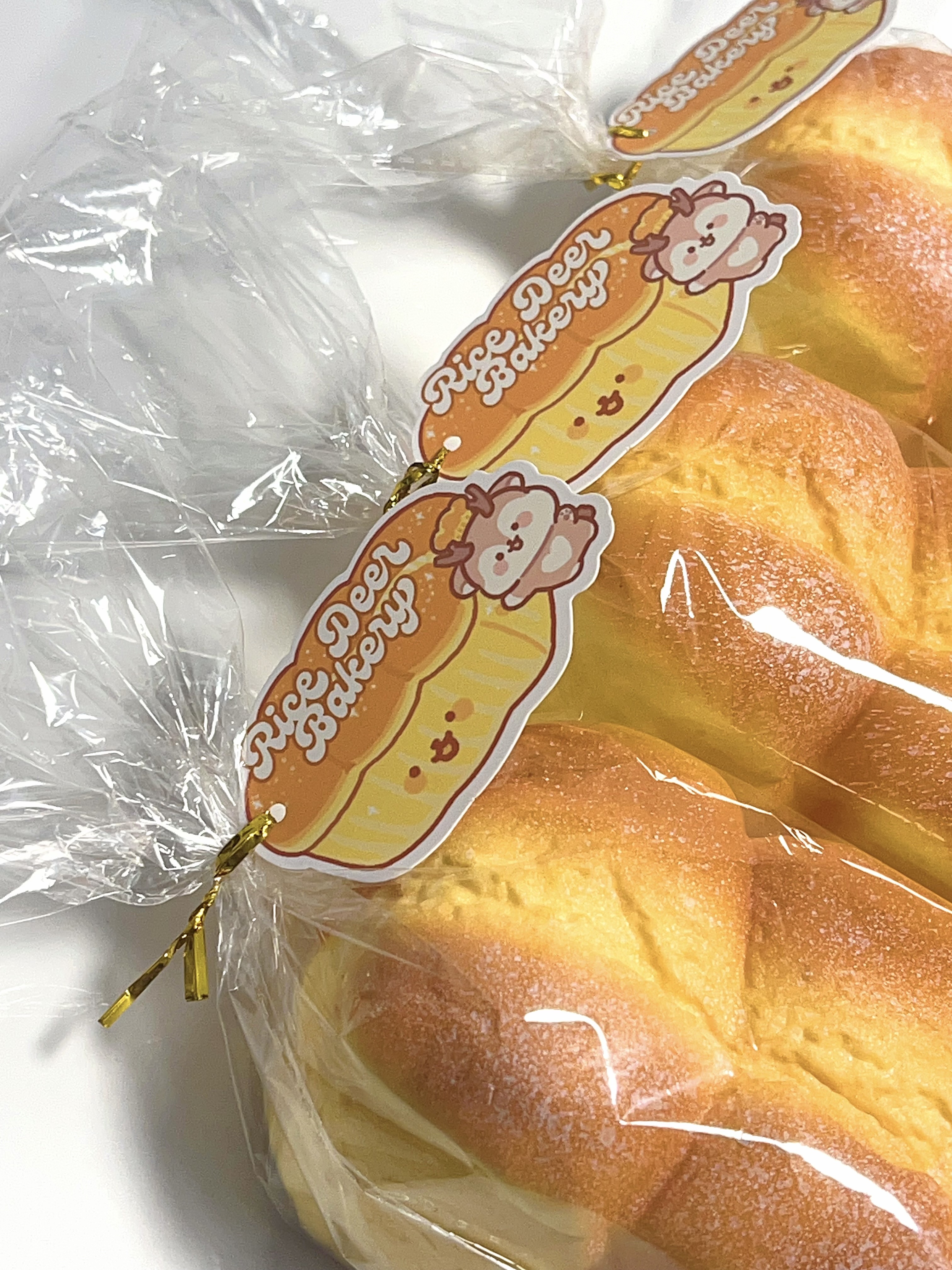 New!!🇫🇷Rice Deer Super Soft Brioche Rolls squishy