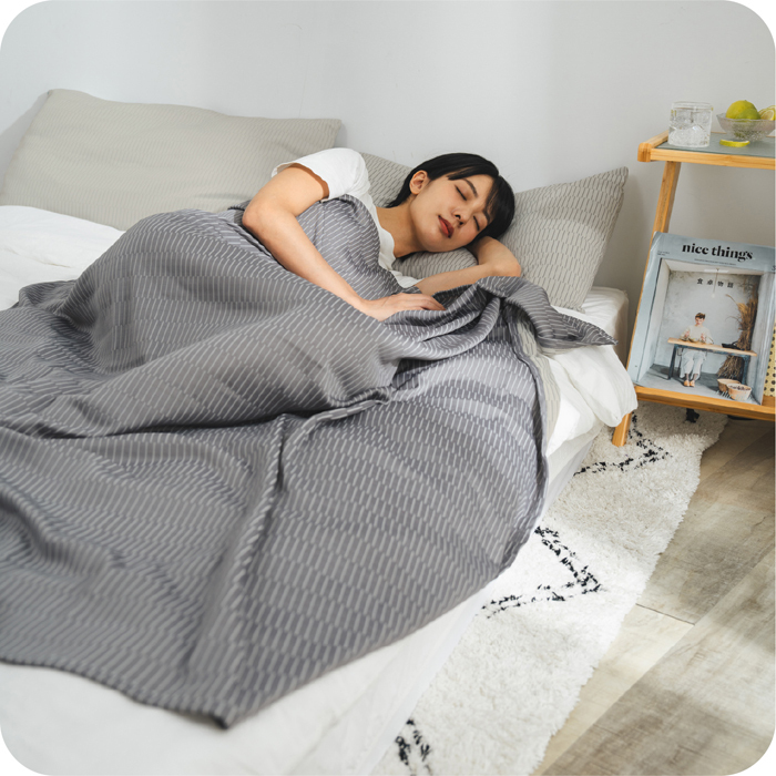 雙人尺寸包裹全身示意圖