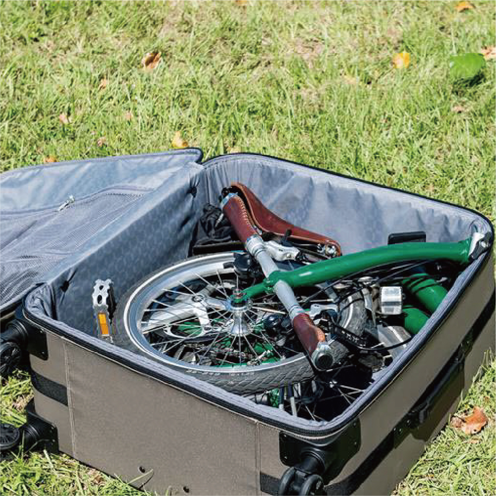 【YUE】Brompton 摺疊自行車行李箱 / 含置物袋 MIT製造