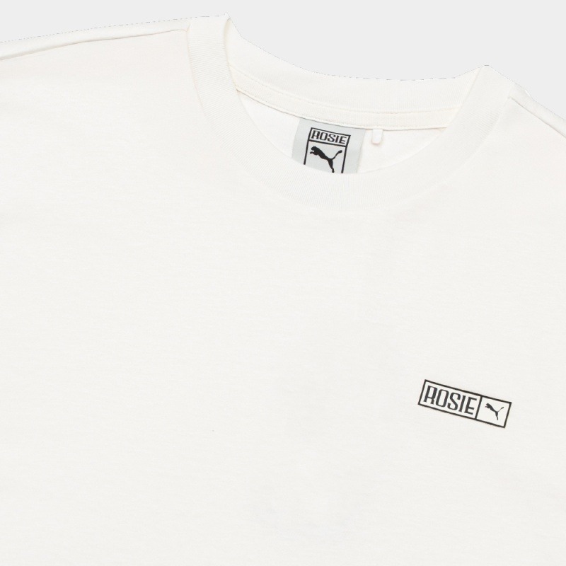 PUMA x ROSÉ 聯名流行系列 米白 短袖 短T 女 63380677