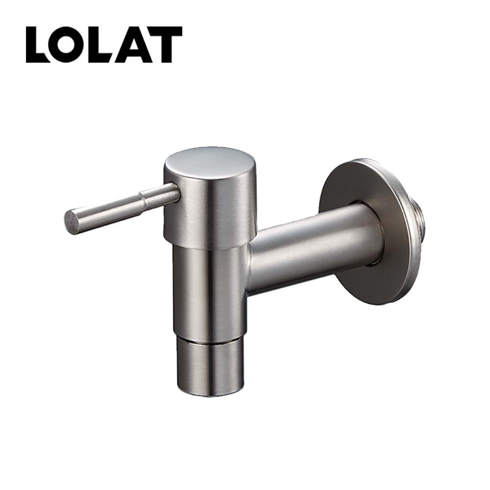 LOLAT不鏽鋼整流器長栓水龍頭-LWC1883