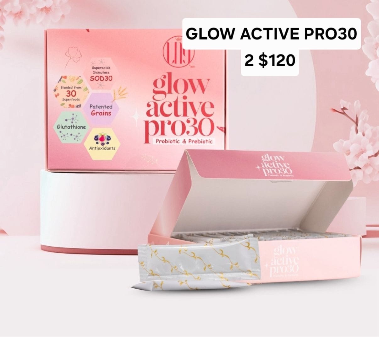(2) GLOW ACTIVE PRO30