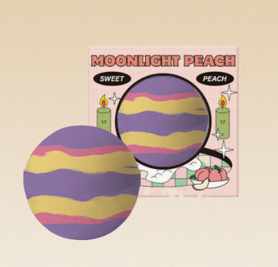 [S] PLU MOONLIGHT PEACH 8809237071911 BUBBLE BATH BOMB , 8809237071911 (SPLU14)