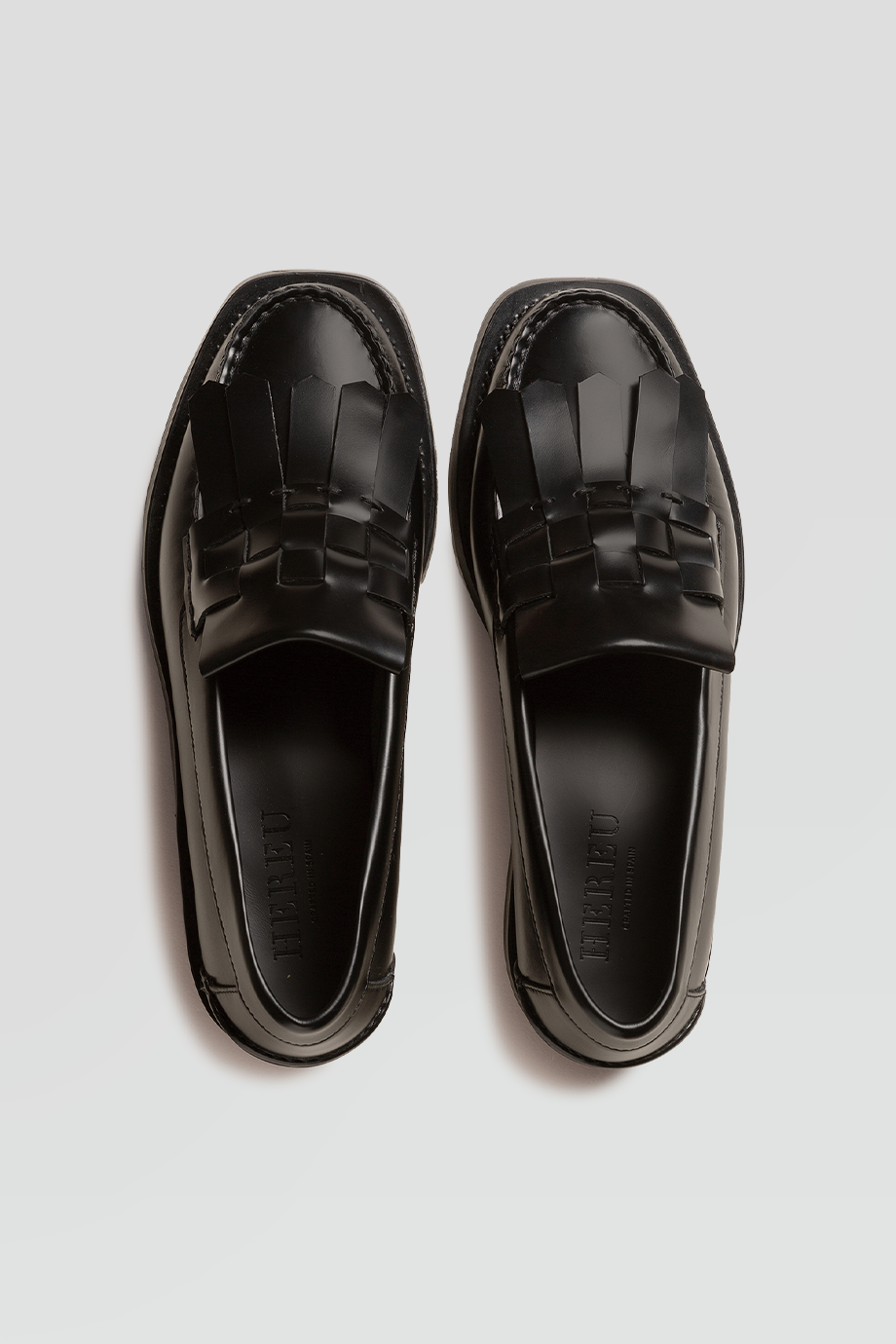 HEREU｜MARTI 真皮交織流蘇樂福鞋