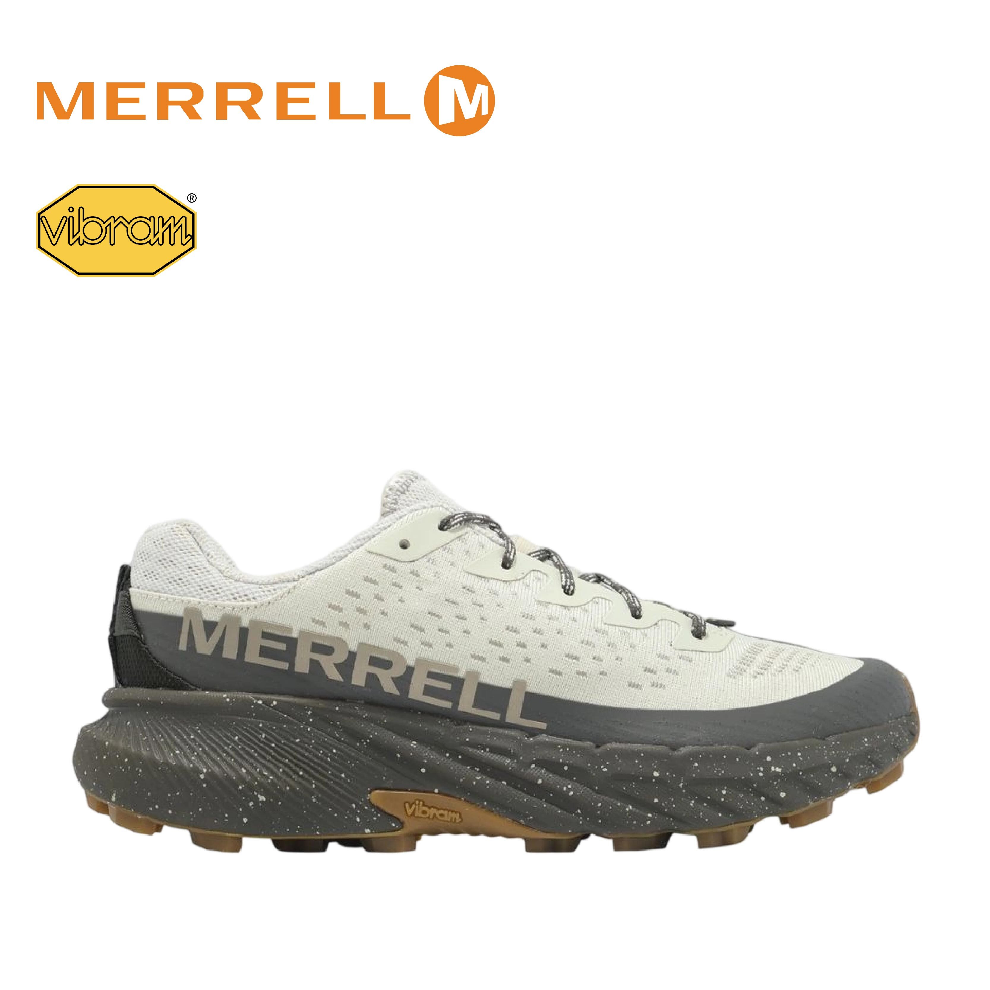 MERRELL 美國 AGILITY PEAK 5 輕量戶外越野訓練鞋 男款(米灰色) 31ML068697