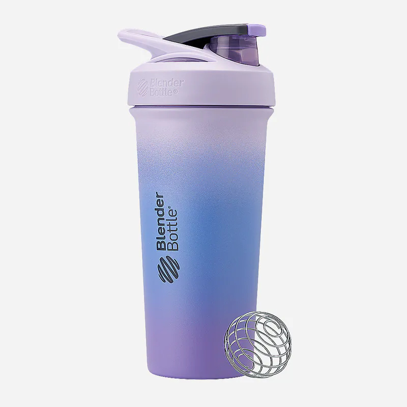 BlenderBottle®Sleek不鏽鋼｜25oz 搖搖杯｜浪漫薰衣草