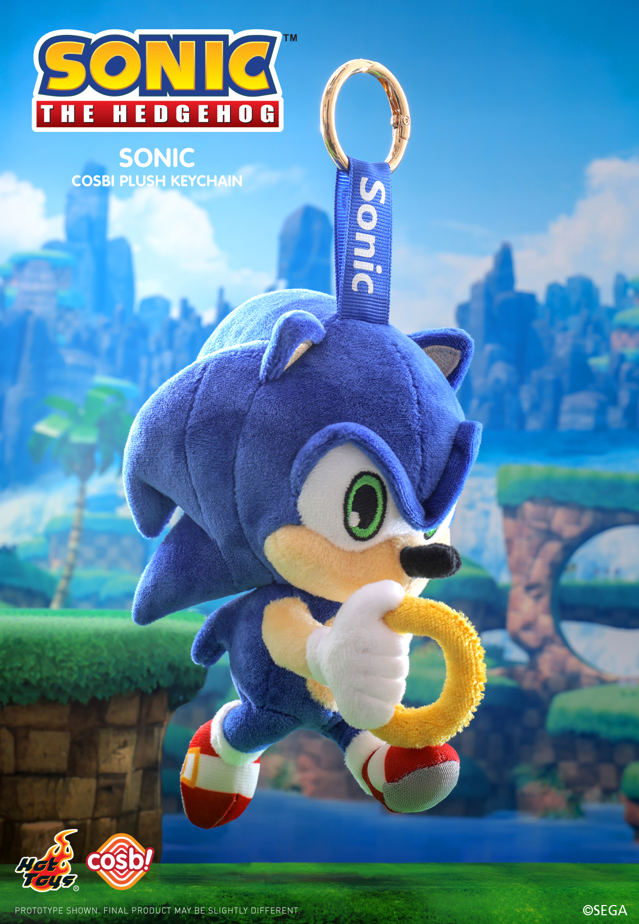Hottoys - Sonic Cosbi Plush Keychain
