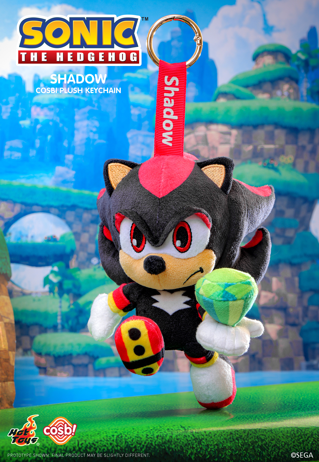 Hottoys - Shadow Cosbi Plush Keychain