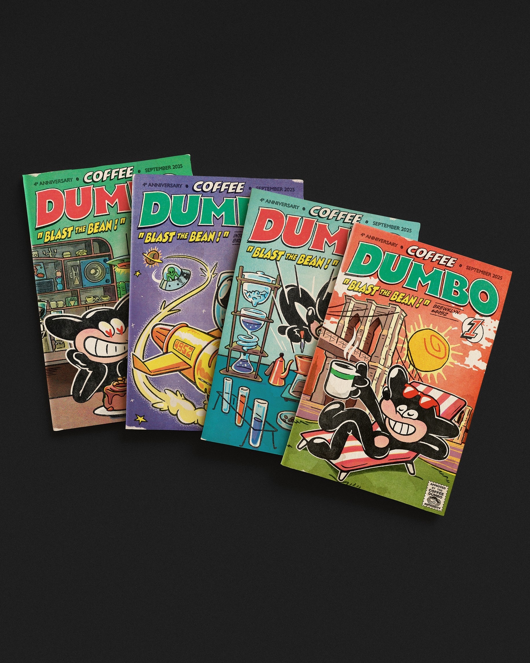 《COFFEE DUMBO: BLAST THE BEAN》— 四週年小海報