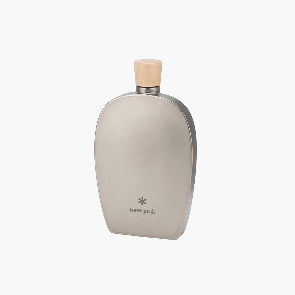 Snow Peak] 鈦金屬酒壺250ml (TW-115) | OUTDOOR MAN 戶外用品概念店