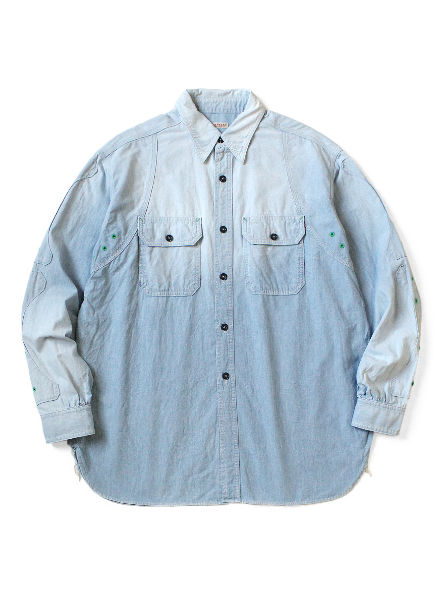 2025AW KAPITAL BONE 袖子 骨頭 丹寧 長袖 襯衫 現貨 K2504LS140