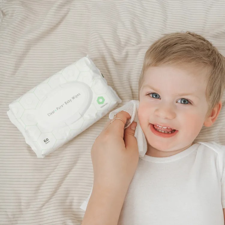 PARASOL Clear+Pure™ 極厚天然肌護嬰幼兒濕紙巾 60抽 (3包)