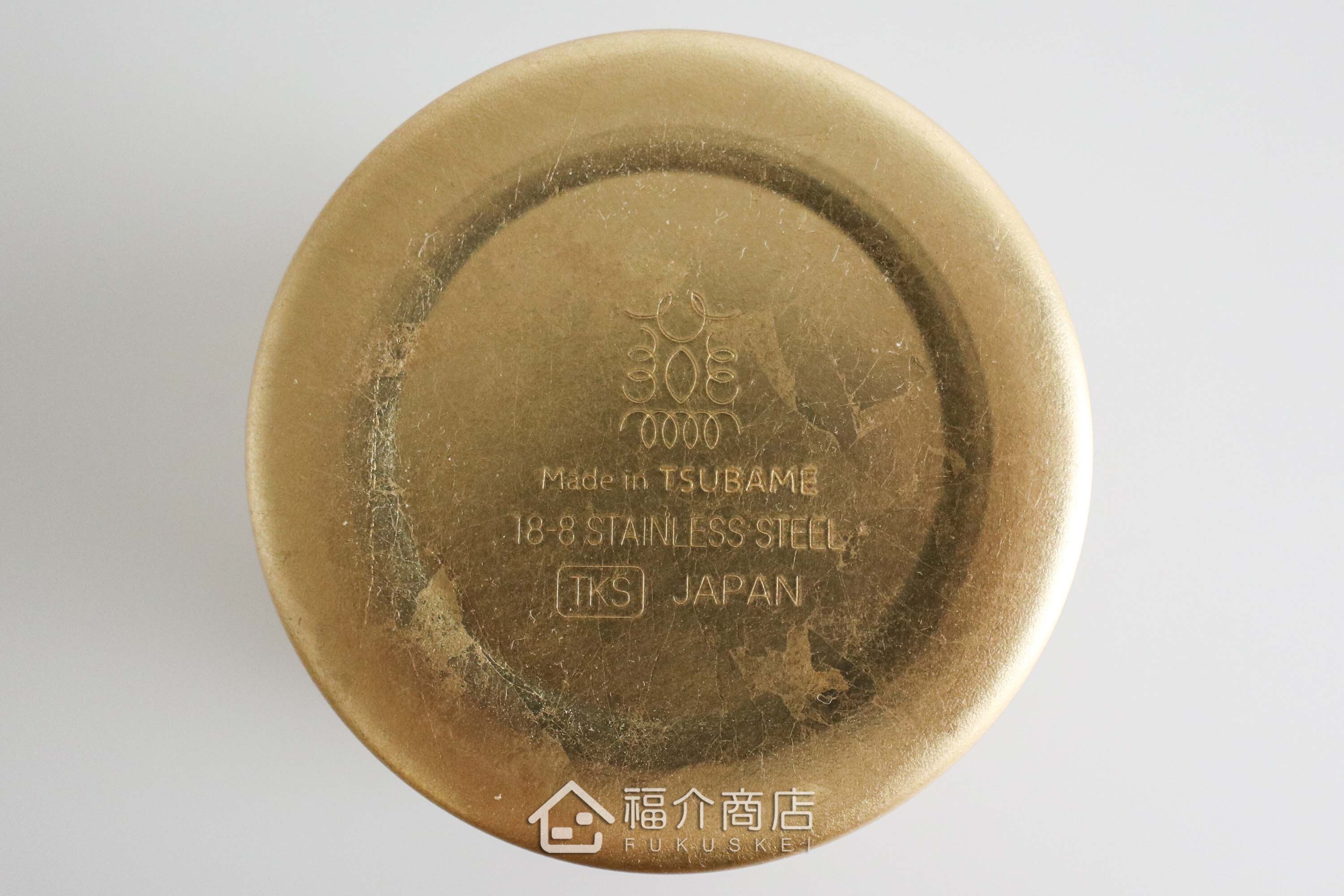 用於盛裝酒用的金箔造型不鏽鋼材質雙層保溫保冷酒杯