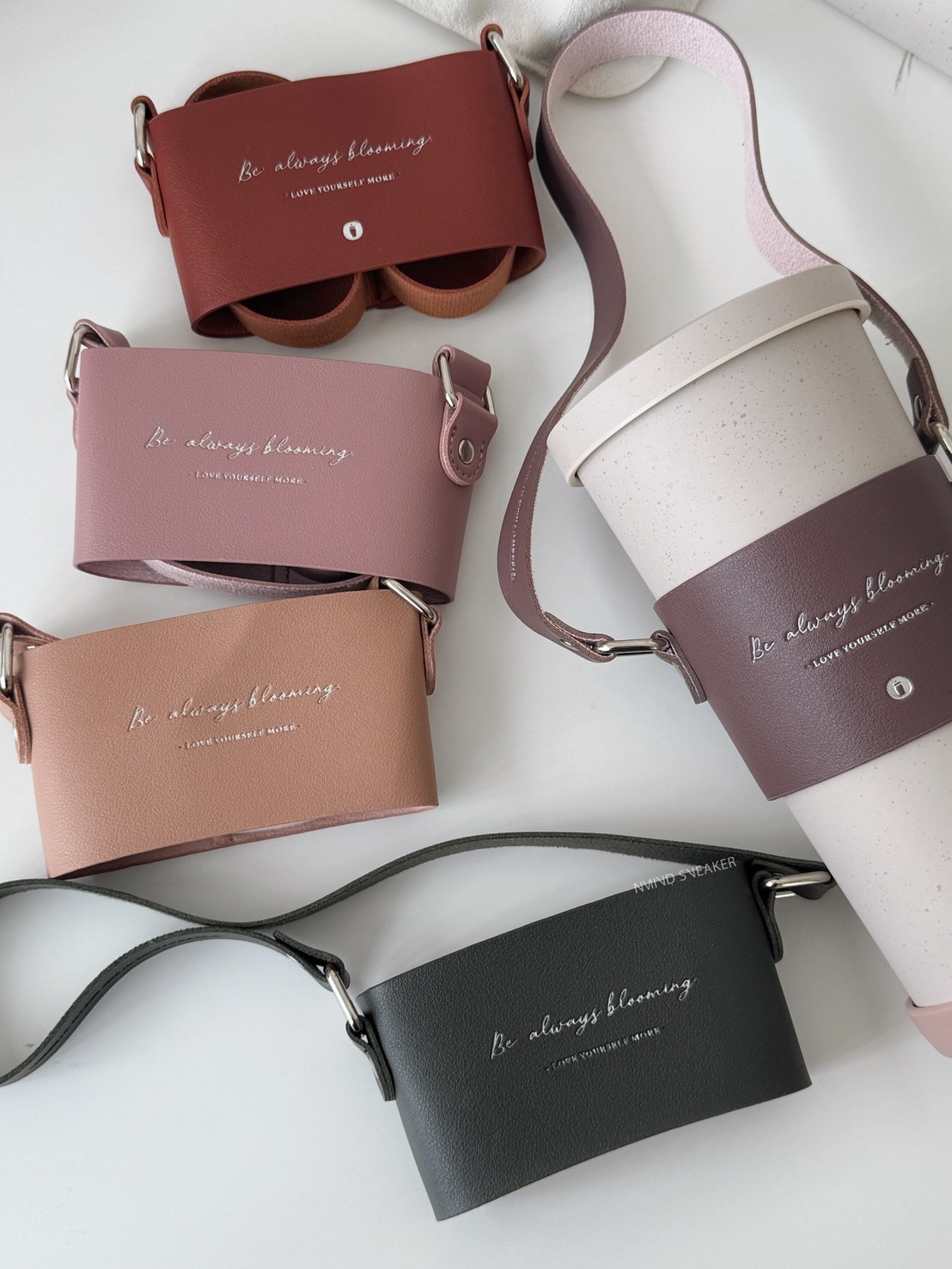 <快速出貨> Oolab 小莊園燙銀復刻皮革杯提袋