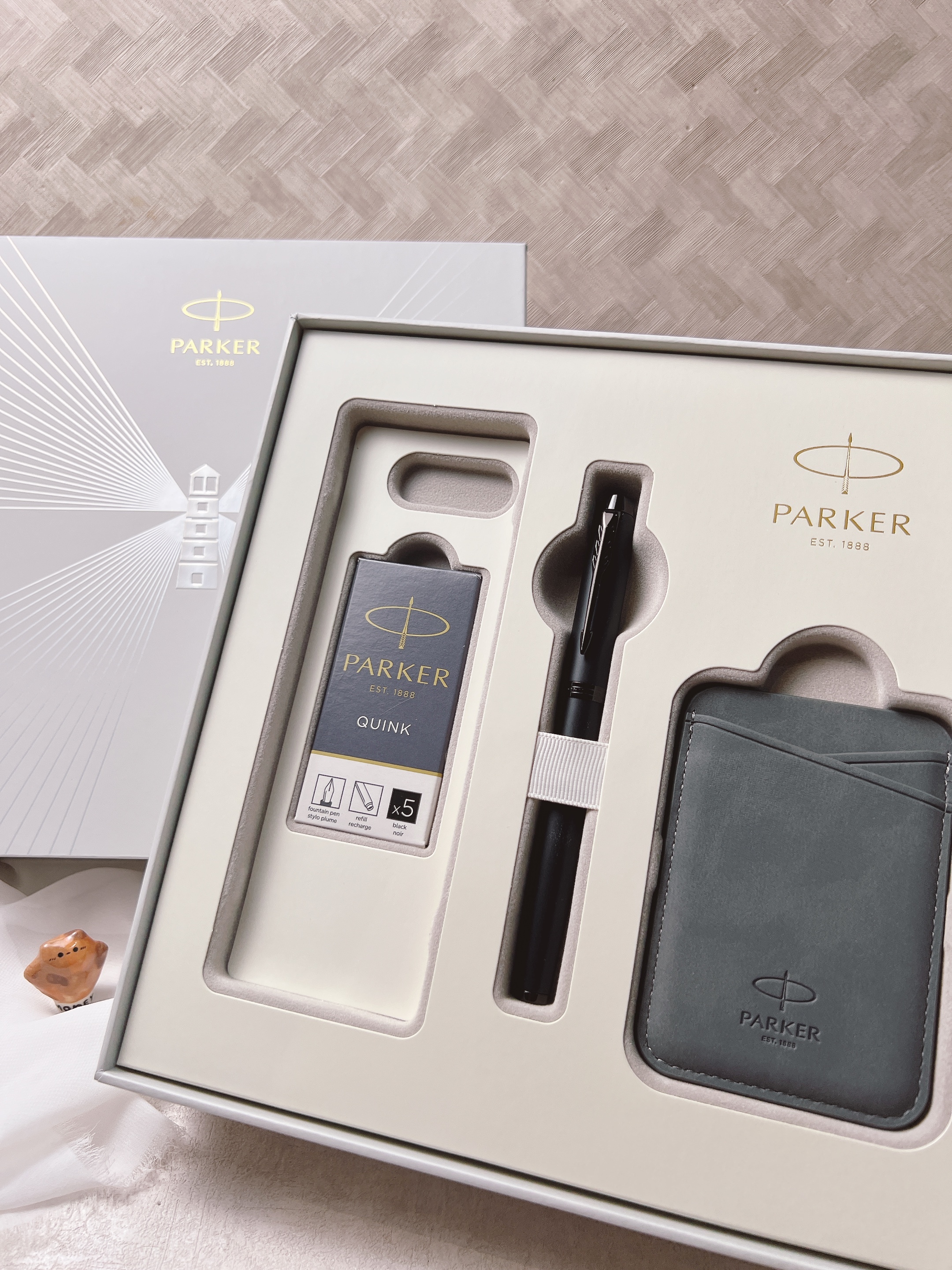 派克 Parker｜單獨加購 卡式墨水+卡套禮盒組