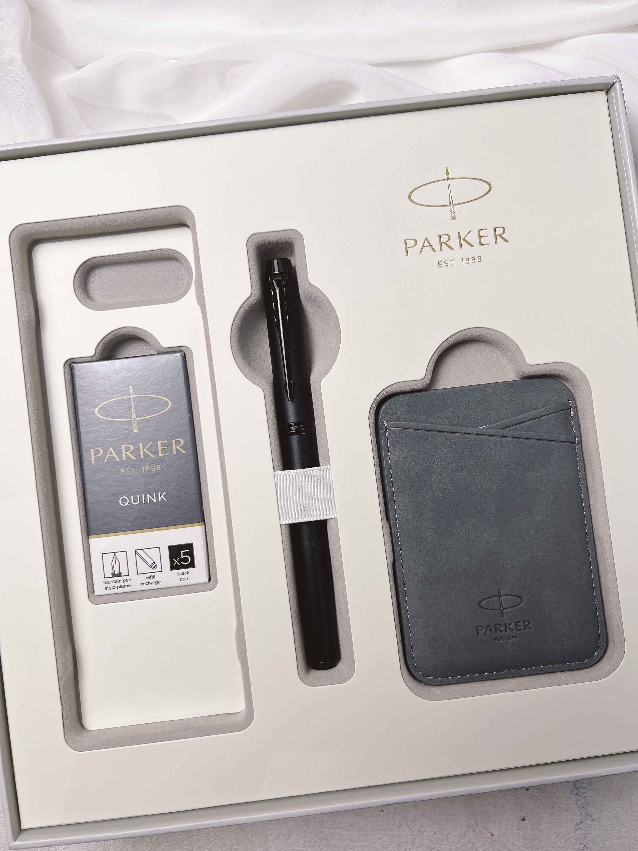 派克 Parker｜單獨加購 卡式墨水+卡套禮盒組